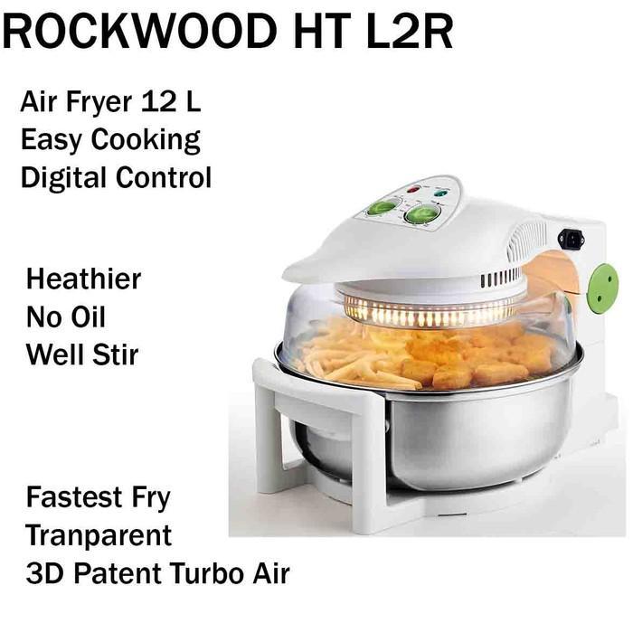 Air Fryer Turbo Technology 12 Liter Rockwood Htl-2R