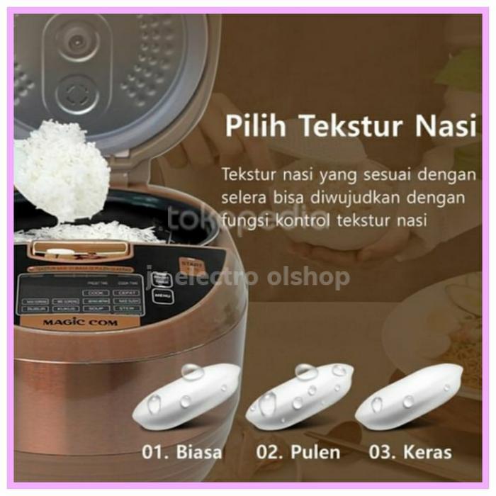 Magic Com Yongma Smc 8027 New / Yongma Smc 8027 -2L Upgrade Terbaru