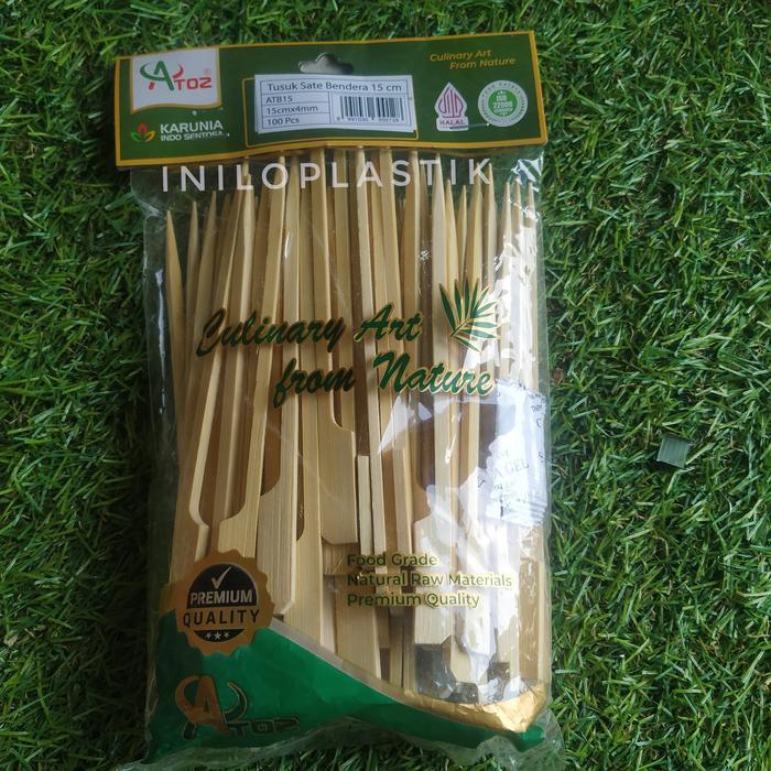 magg- Tusuk Sate / Tusukan Yakitori / Tusuk Sate Dayung / Tusuk Sate Bendera