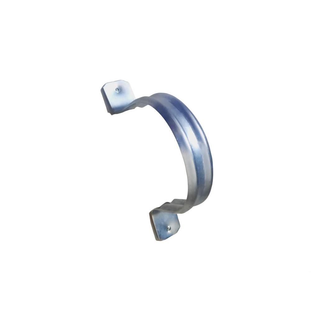 DDS480 - Klem Omega Clamp U Galvanis 3 inchi Klem Pipa Paralon ke Tembok 3 Inci Klem Besi Plat 3 Inc