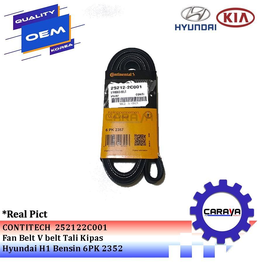 Fan Belt V Belt Tali Kipas Hyundai H1 Bensin 6Pk 2352 6Pk2352