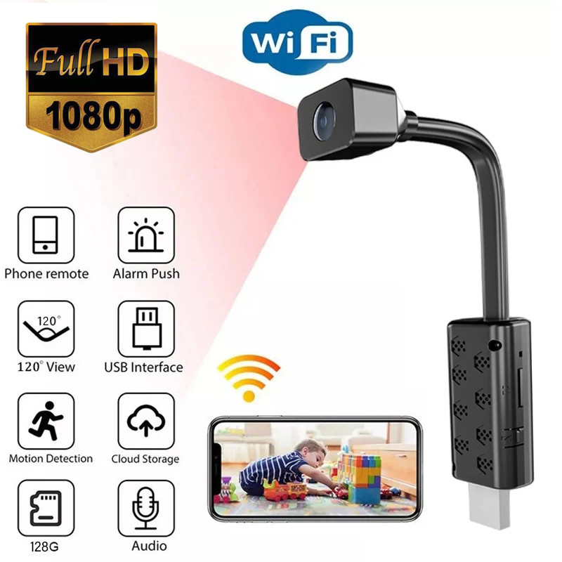 Mini Camera HD 1080P Wifi IP Micro Camcorder Portable Wireless Module