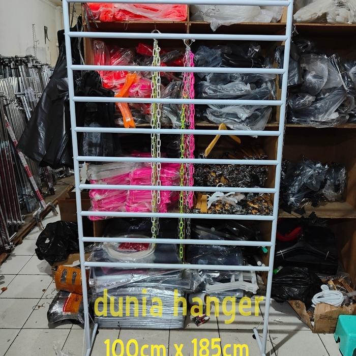 Gawangan Jilbab pasmina Gawang Hijab Susun Besi