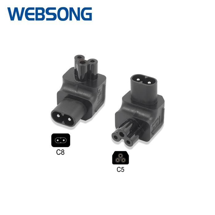 (SALE) CONNECTOR POWER JD-40 JD-47 JD-55 JD-61 C8 TO C5 L DOWN LEFT RIGHT SHAPE WEBSONG