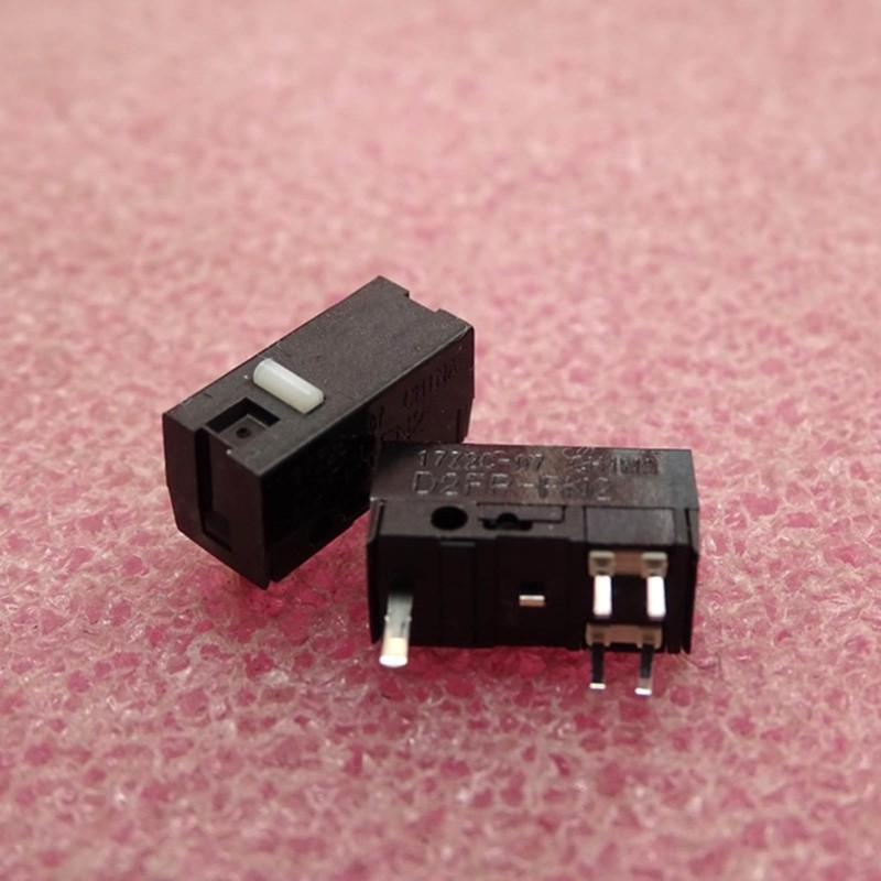 2 Pieces Mouse Micro Switch Button Strike Light Microswitch D2FP-FN2 for ASUS ROG Gladius III