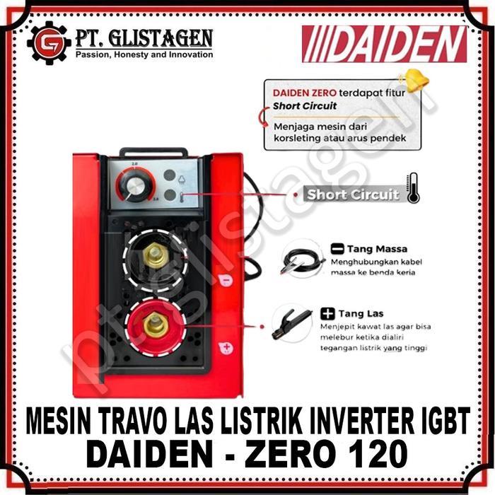 Daiden Welding Zero 120A Travo Las Inverter Listrik Daiden ZERO 120 A