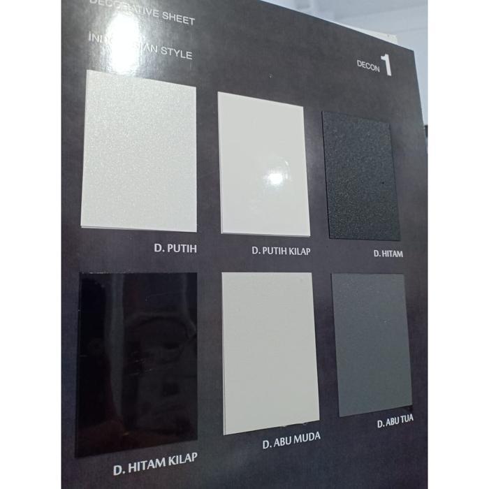 Ada Stok DECON SHEET POLOS DECON POLOS PVC SHEET CS SHEET
