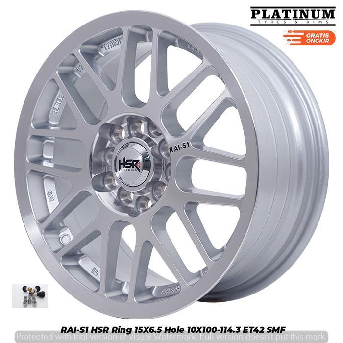 VELG MOBIL ALTIS,SIENTA,INNOVA,ERTIGA,XPANDER DLL HSR RAI-S1 RING15