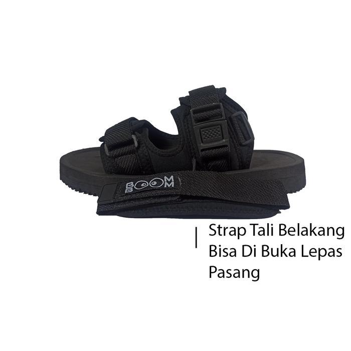 Premium Sandal Gunung Casual Boomboom Pria Wanita Sendal Tali Wanita Korea Unisex 36 - 44 Karet