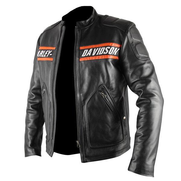 Jaket kulit harley Davidson asli kulit