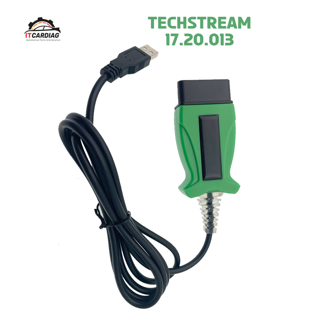 J2534 Passthru Cable For TOYOTA 2 TOYOTA2 TIS 17.20.013 Techstream