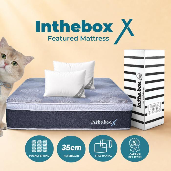 [FREE KASUR LIPAT] KASUR SPRINGBED INTHEBOX X3 - 90x200