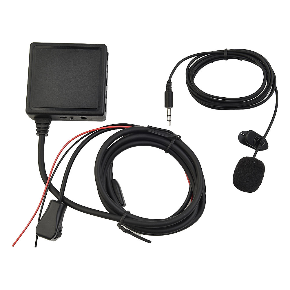 Car BT 5.0 AUX USB Music Adapter MIC Audio Cable For Pioneer Radio IP-BUS P99 P01 Bluetooth Receiver