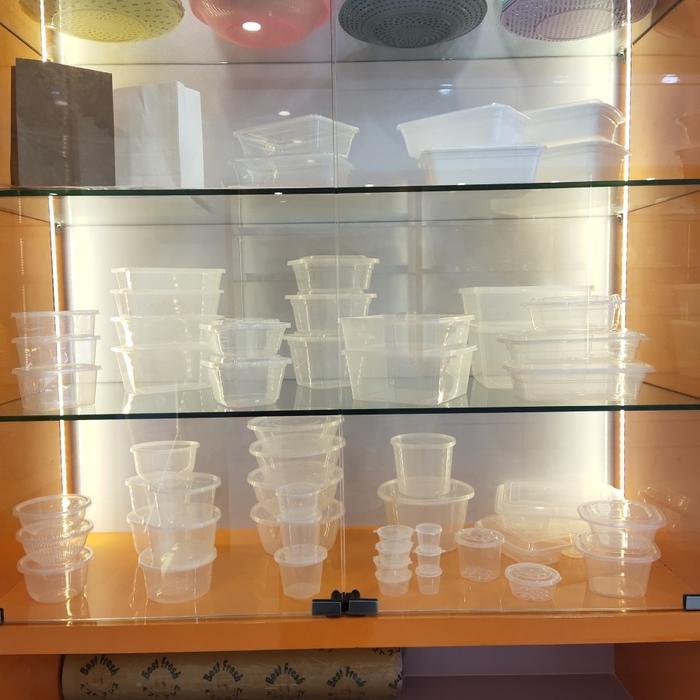 Terbaru Thinwall Dm Square 3000 Ml Sq - 3000Ml Sq Persegi - 150 Set / Kardus