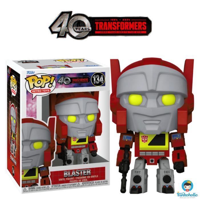 FUNKO POP TRANSFORMERS: GENERATION 1 - BLASTER #134