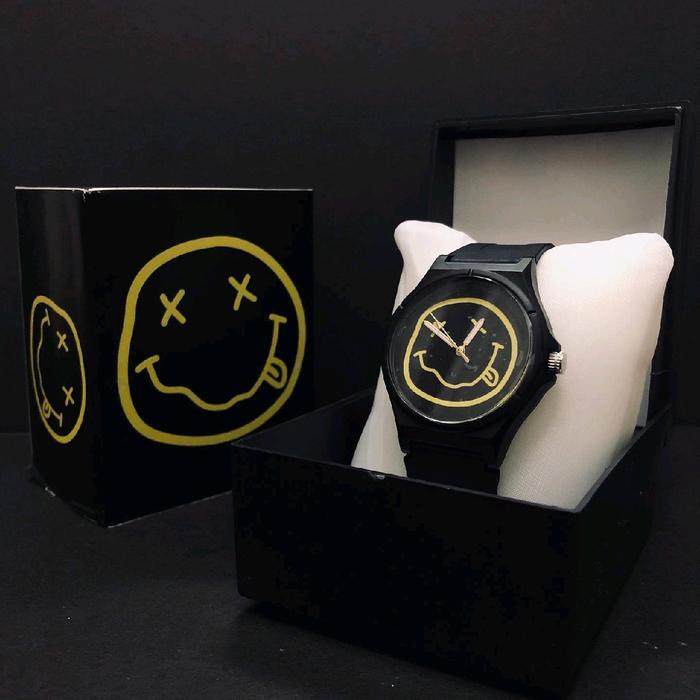 NIRVANA JAM TANGAN PRIA NIRVANA JAM TANGAN DISTRO ANALOG CUSTOM