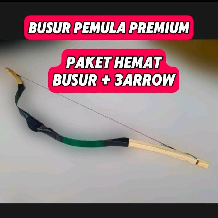 Busur Panah Pemula Horsebow Paket Hemat