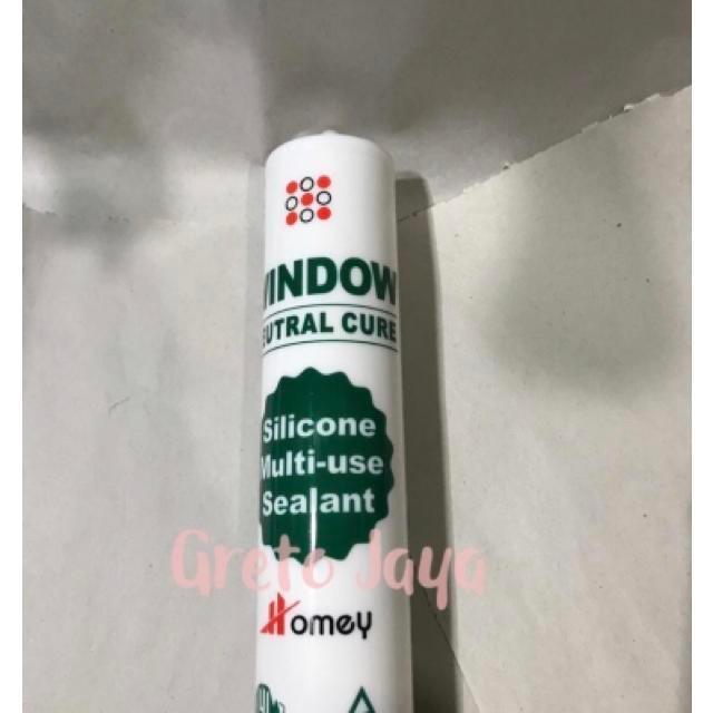 ( Window Grh ) Lem Kaca Silikon Sealant Silicone Netral Neutral Window Grh Sealan Silicon