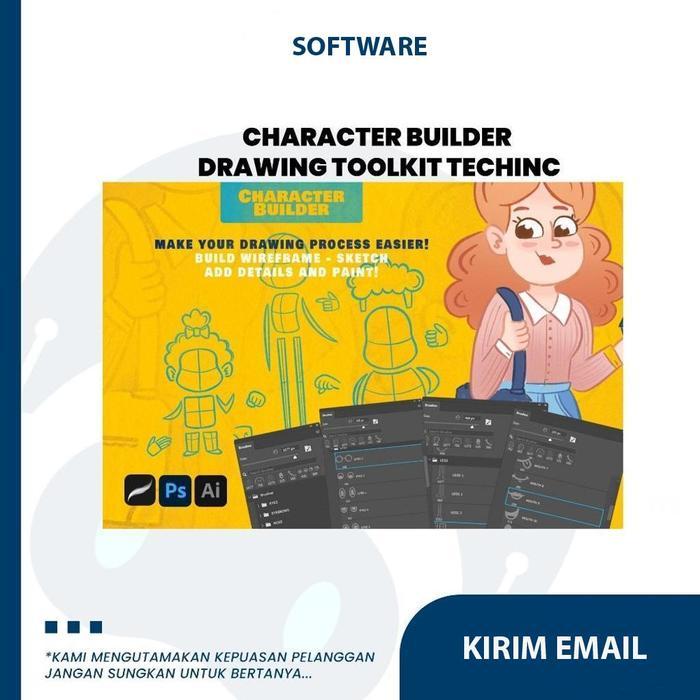 Character Builder Drawing Toolkit Adobe Photoshop Illustrator Pocreate Download Software Full