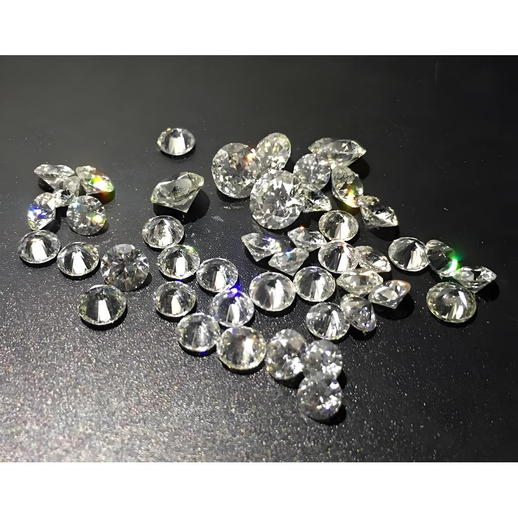 Princess Oval Pear Marquise Shape Loose Lab Grown Diamond VVS D Color HPHT CVD Without IGI GIA
