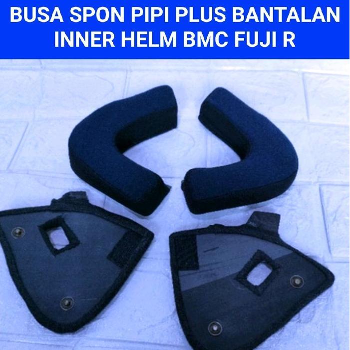 Busa Hepm Spon Helm BMC FUJI R Full Sett Plus Bantalan Inner