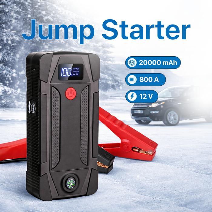 Charger Aki Mobil Otomatis Jump Stater Jumper Aki Mobil Powerbank With Lightning Charger Aki Mobil