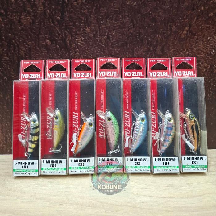COD Lure umpan casting yozuri L minow 44mm 5g sinkingLure casting ultra light yozuri ORIGINAL