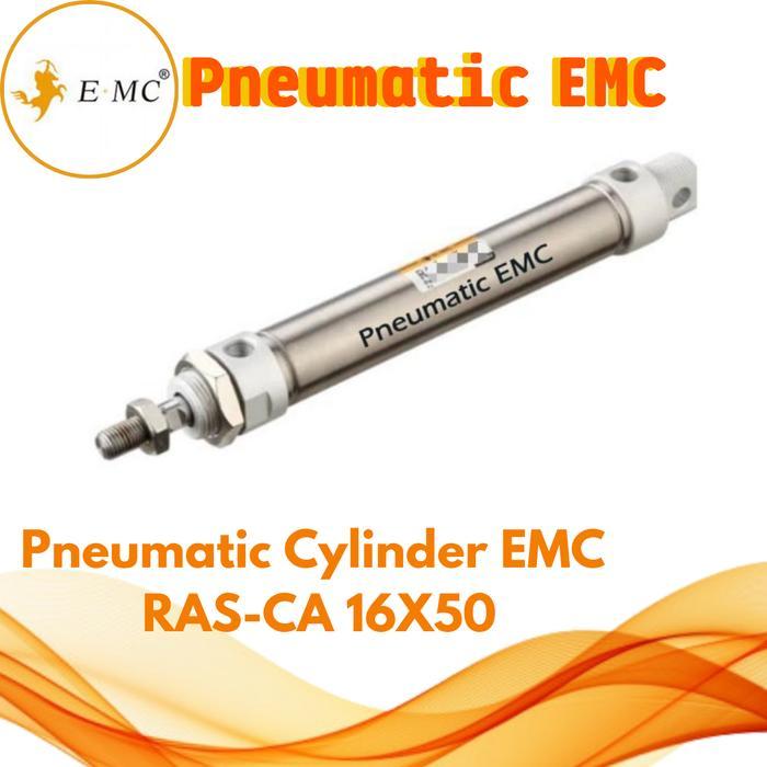 Emc Ras-Ca 16X50 Pneumatic Cylinder Air Cylinder Silinder Pneumatik