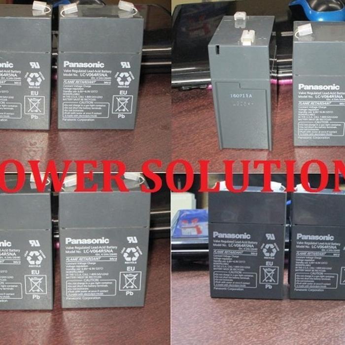 READY Aki Baterai asli original Panasonic 6v 4Ah 6v 4,5Ah accu aki mf