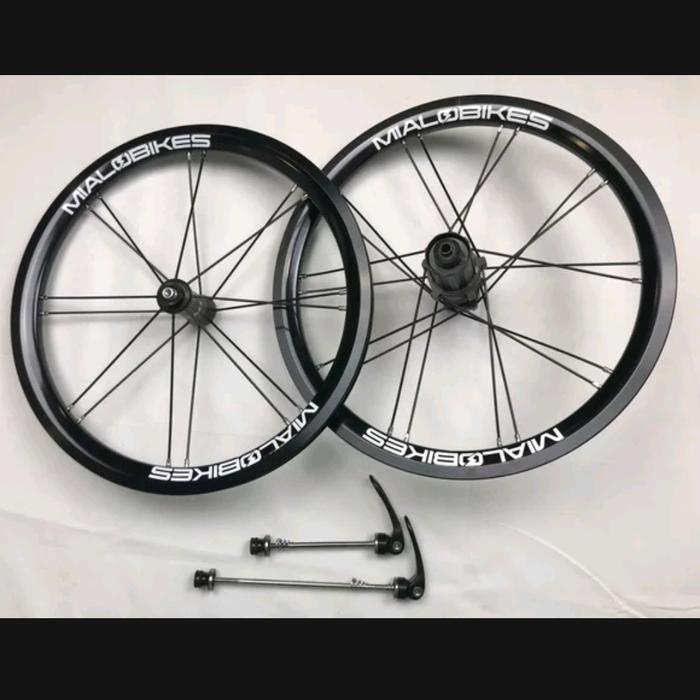 velg sepeda wheelset 16 murni 305 uke vke rim ke 74 130