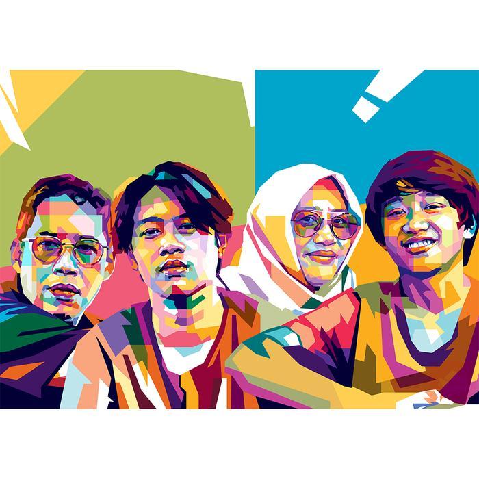 READY Sticker dan ilustrasi Custom DESAIN WPAP