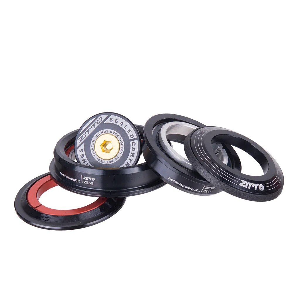 ZTTO Headset 42mm 44mm 56mm ZS44 IS42 IS52 ZS56 118" 28.6mm Straight Cone Tube Fork Frame 4444S