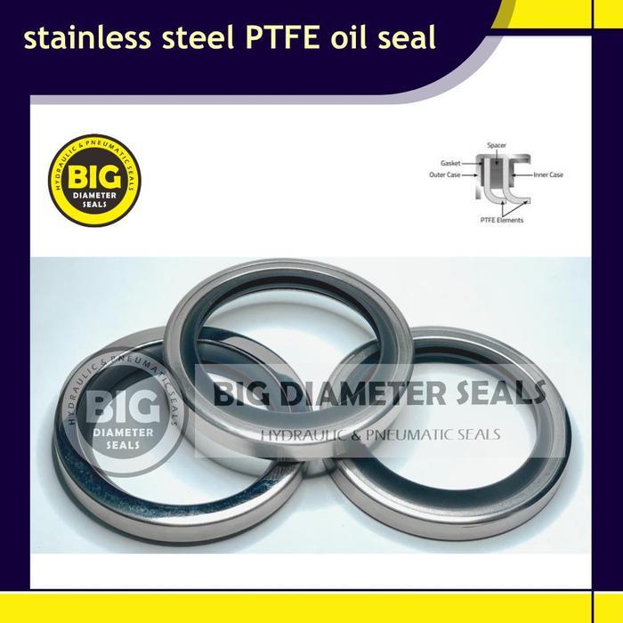Oil Seal Ptfe Id:35 Mm Double Lips (Ta) Oil Seal Compressor