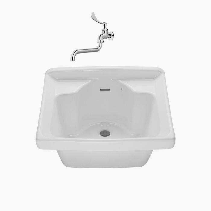 Glammartt- Laundry Sink Toto Sk508 Full Set / Sink Toto Sk 508 Full Set / Sk 508