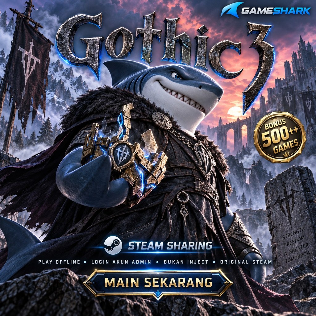 Gothic 3 PC Steam Sharing Digital Download Offline Access Game Account Original Activation Windows I