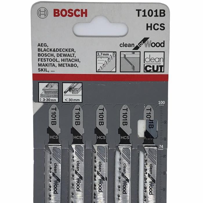 Mata Gergaji Jigsaw Kayu Bosch