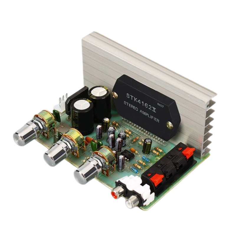 o Module 50W+50W STK4132 Amplifier Board DX-0408 2.0 Channel Double High-Power DIY Amplifier