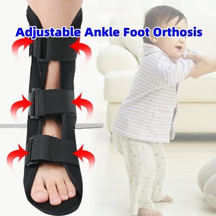 AFO - Adjustable ankle foot orthosis /Afo Ankle Foot Orthosis Sepatu Terapi / Dewasa Orthosis Brace
