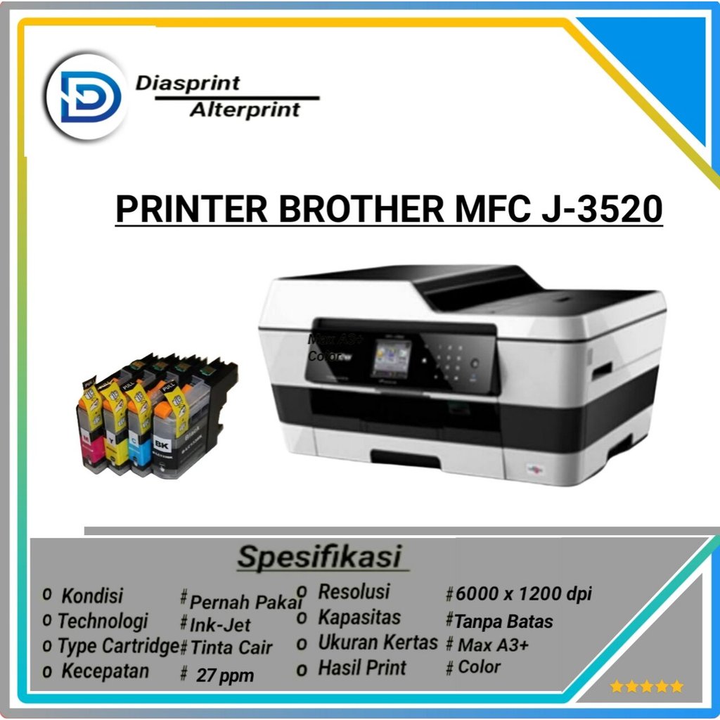 Printer Brother Mfc J3520 A3