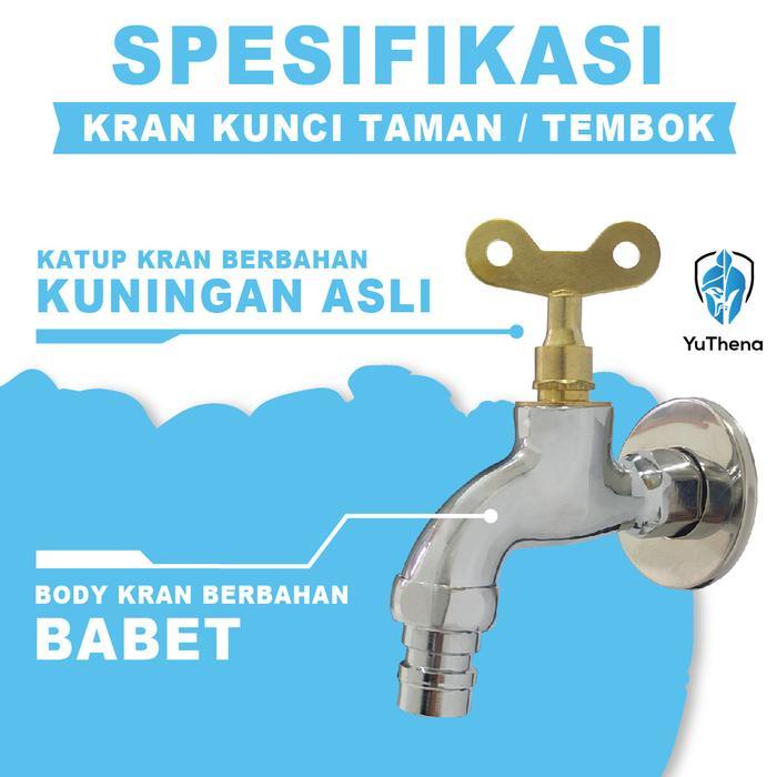 YuThena - Kran Air Taman Babet - Kran Taman Kunci - Keran Taman Gembok