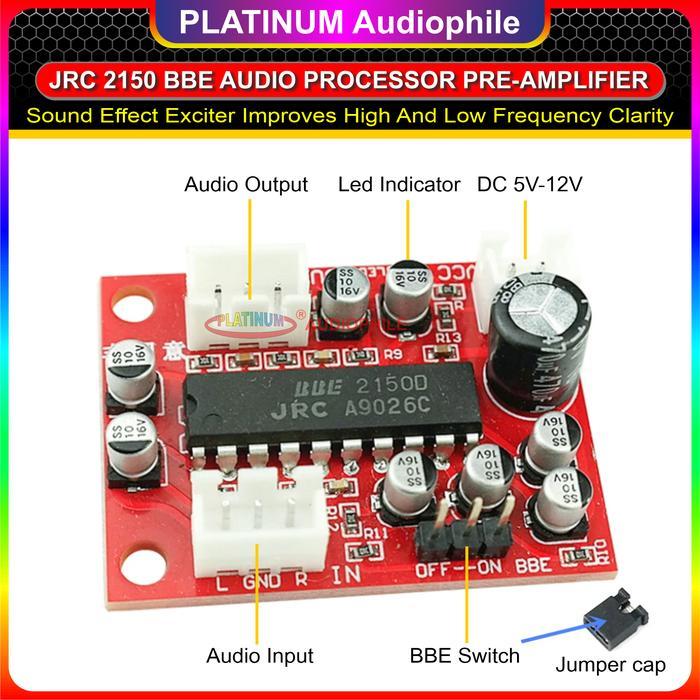 Modul BBE Audio Processor Tone Preamp Sound Effect Treble Bass BBE-01