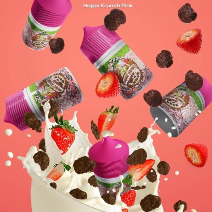 UA Liquid Happi Krunch V3 PINK 60ML by Wise Juice x Ariffarisan