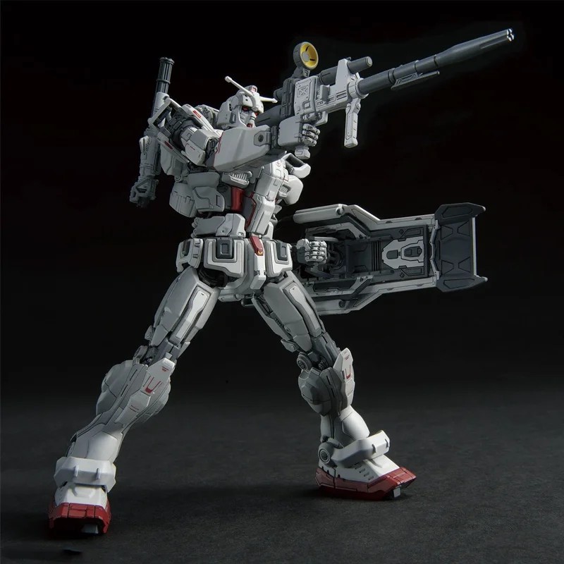 Authentic Genuine Gundam Model Anime Figure HG 1144RX78GE GUNDAM EX RFVAnime Action Figure