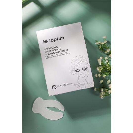 M-Joptim Peptides Gel Night Wrinkle Minimizing Eye Mask - Masker Mata Malam Untuk Mengurangi Kerutan