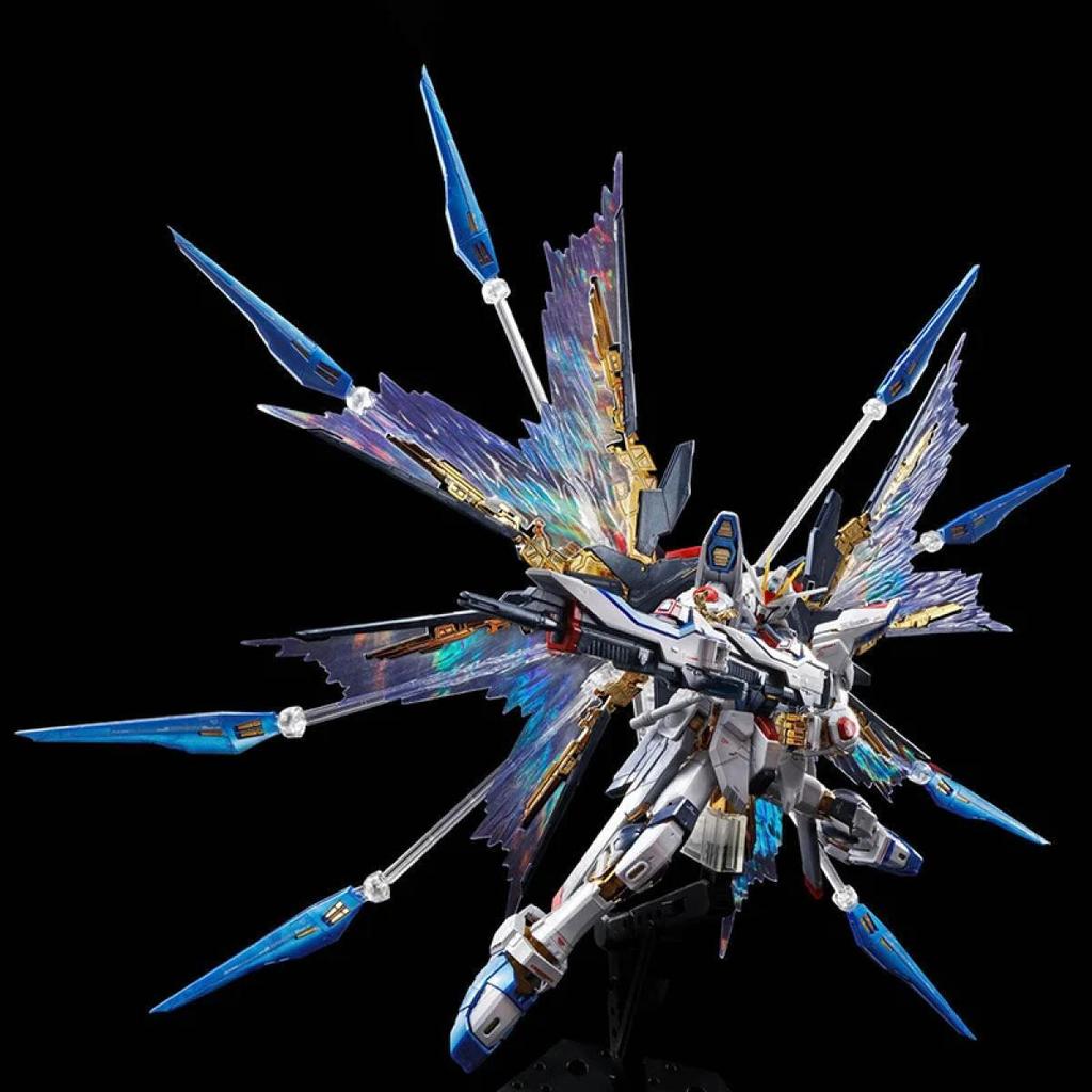 In Stock PB LIMITED RG 1144 Strike Freedom Gundam Titanium Finish Collectible Mecha Assembly Model