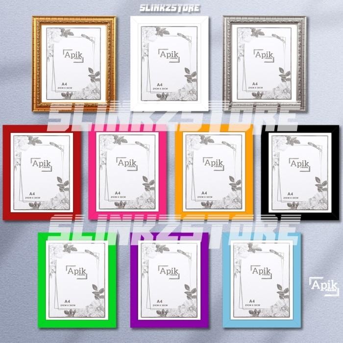 New Frame / bingkai / figura A4 sertifikat minimalis