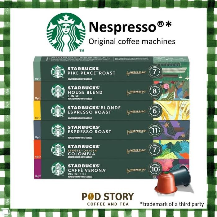 

PROMO !! Starbucks Nespresso Capsule Coffee Pod / Kopi Kapsul