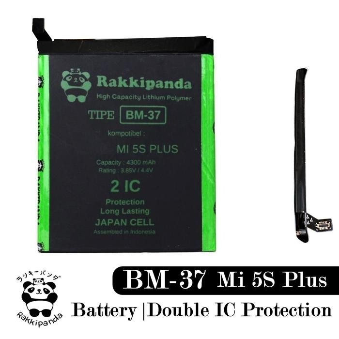 Baterai Xiaomi Mi 5s Plus Mi5s Plus BM37 BM-37 Double IC Protection