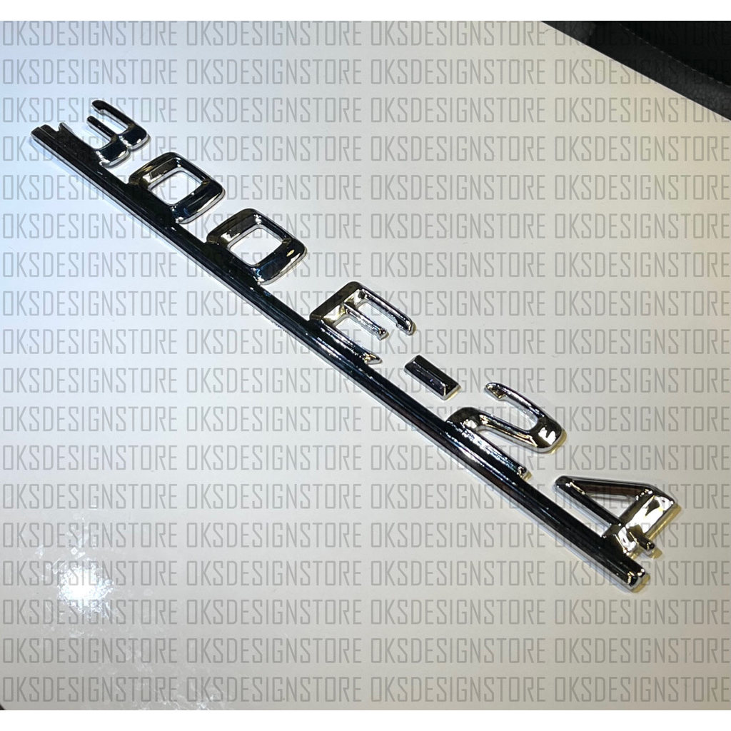For MERCEDES BENZ W124 S124 300e 24 Rear Trunk Badge Logo Emblem A1248173315