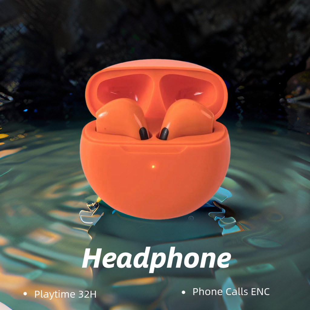 TWS Bluetooth Earphones Wireless Bluetooth Headset Noise Cancelling Earbuds with Mic Wireless